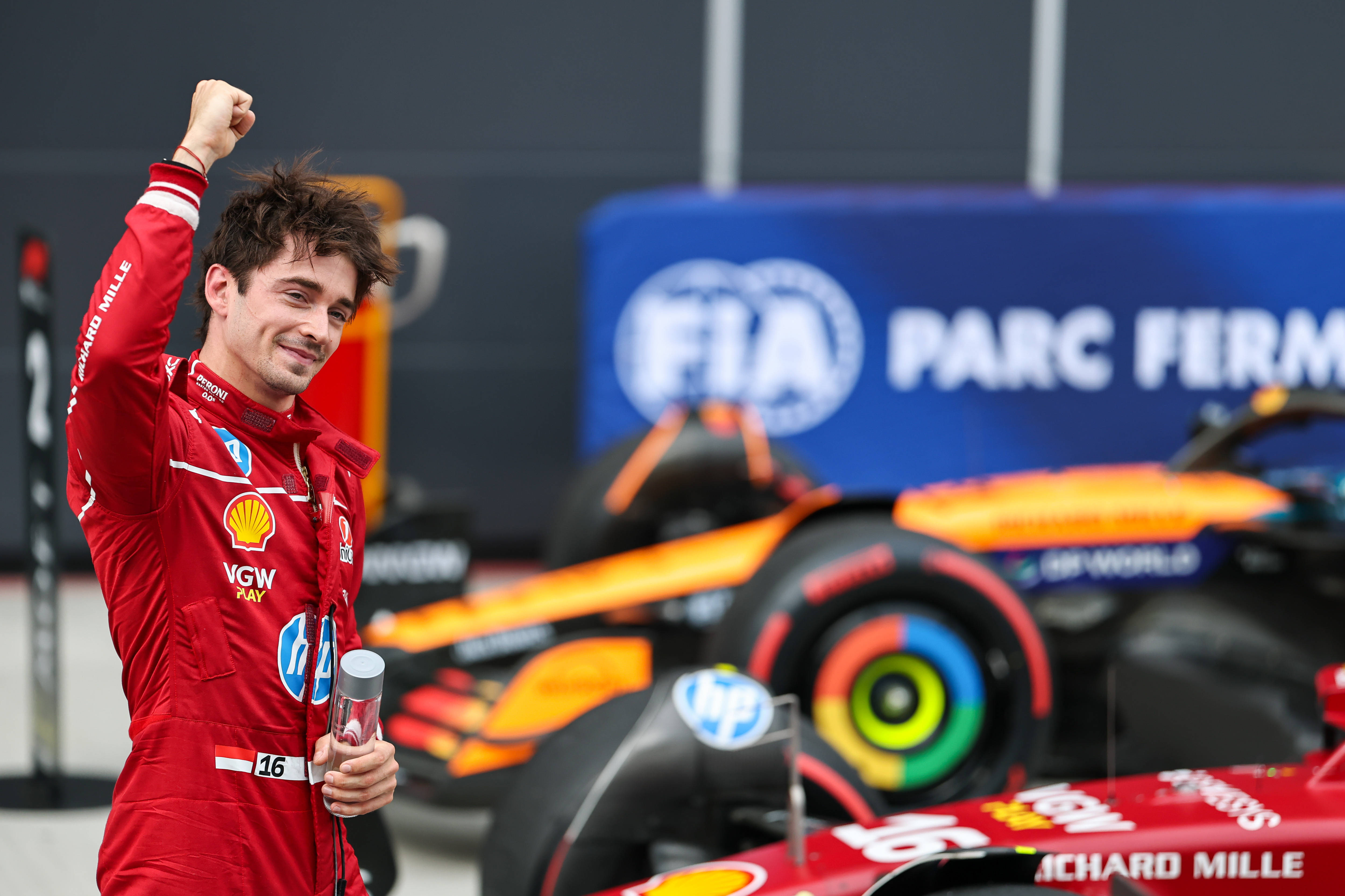 关于法拉利逆转威廉姆斯，勒克莱尔刷新纪录的信息