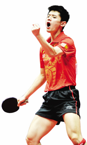 德国队险胜瑞典队，张继科刷新纪录